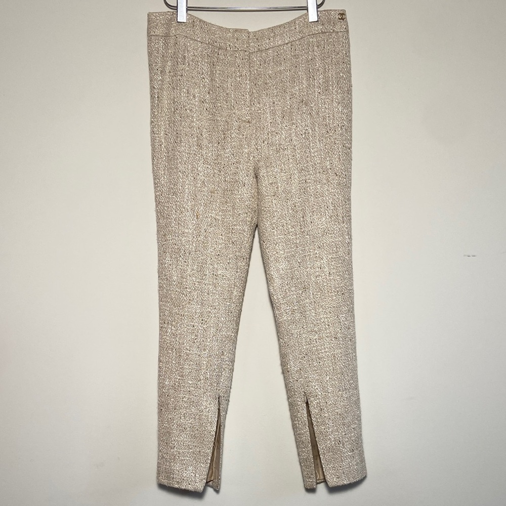 CHANEL Tweed Trousers